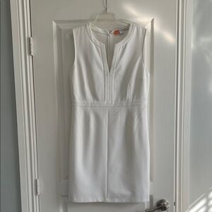 Diane Von Furstenberg White Mini Dress